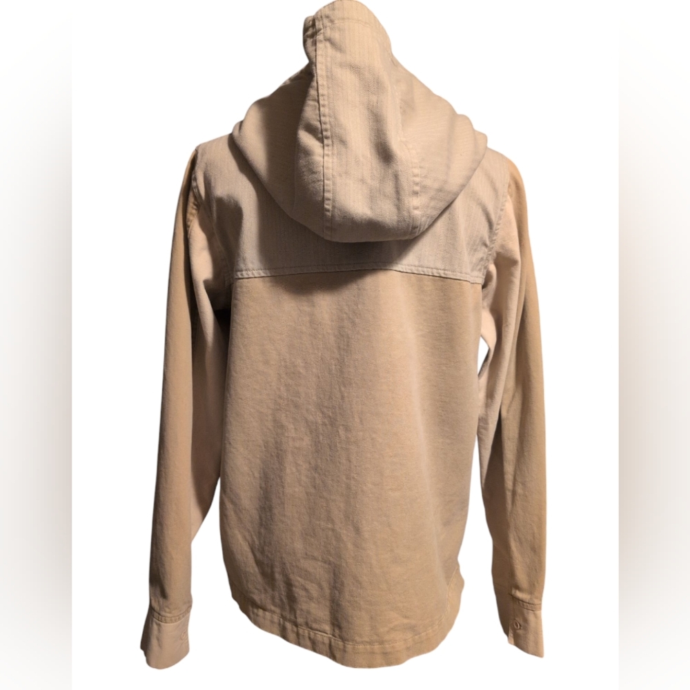 Burton Cleo Hooded Pullover Tan Utility Jacket Size Small - Picture 5 of 14